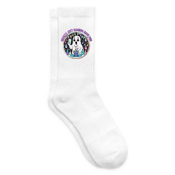 Geister wollen einfach nur Spaß haben - Tennissocken - Weiß - Rechts
