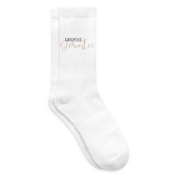 Große Schwester - Tennissocken - Weiß - Rechts