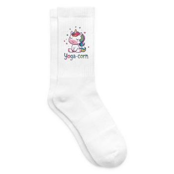Yoga-corn - Tennis socks - white - Right