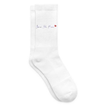 MUTTERTAG. - GUTE OMA-PARTY. ICH LIEBE DICH, OMA. - Tennissocken - Weiß - Rechts