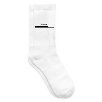Ladesymbol - Tennissocken - Weiß - Rechts
