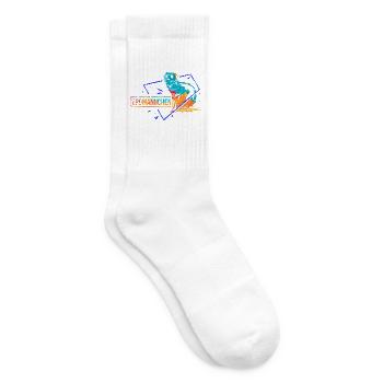 Wuseliges Erdmännchen Savannenbewohner - Tennissocken - Weiß - Rechts