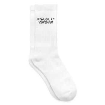 18 Geburtstag Geschenk - Erwachsen werden - Tennissocken - Weiß - Rechts