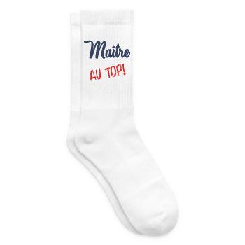 MEISTER AN DER SPITZE - Tennissocken - Weiß - Rechts