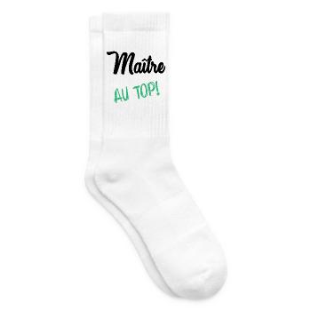 MEISTER. GELIEBTE. VIELEN DANK - Tennissocken - Weiß - Rechts