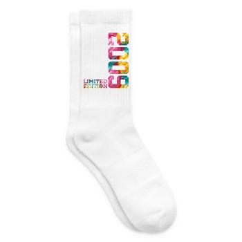 17TH BIRTHDAY LIMITED EDITION 2009 - Tennis socks - white - Right