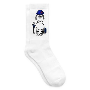 British English ScHoF - Tennissocken - Weiß - Rechts