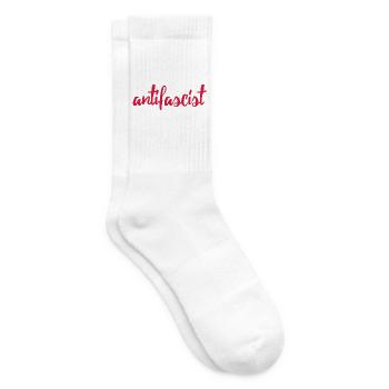 Always Antifascist - Tennissocken - Weiß - Rechts