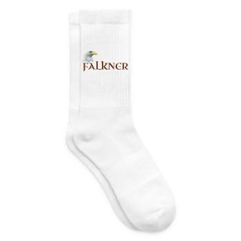 Falkner, Adlerkopf, Weißkopfseeadler für Falknerei - Tennissocken - Weiß - Rechts