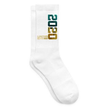 6TH BIRTHDAY LIMITED EDITION 2020 - Tennis socks - white - Right