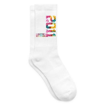 15TH BIRTHDAY LIMITED EDITION 2011 - Tennis socks - white - Right