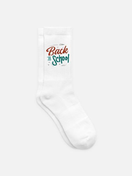 Back to school - Tennis socks - white