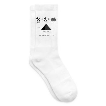 Weltwunder - Tennissocken - Weiß - Rechts