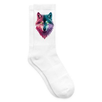 Spirit Wolf - Tennis socks - white - Right