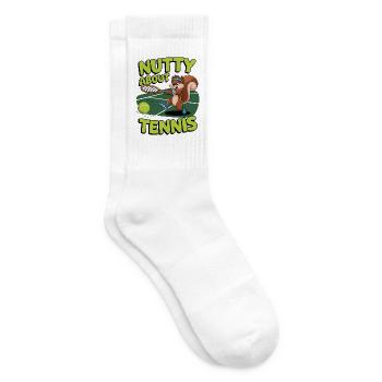 Nutty About Tennis - Chaussettes de tennis - blanc - Droite