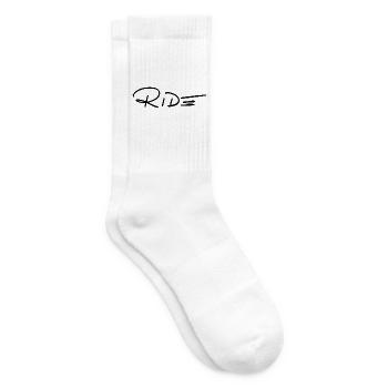 CHEVAUCHER - Chaussettes de tennis - blanc - Droite