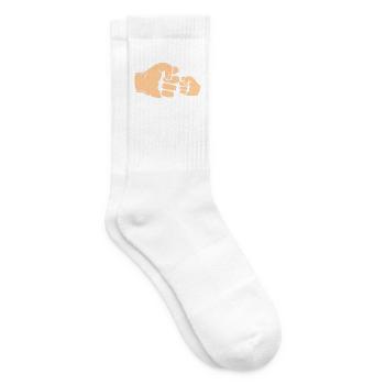 Fist check - Tennissocken - Weiß - Rechts