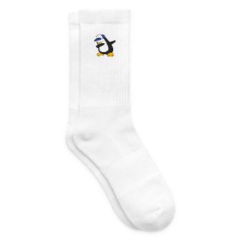 Penguin Dabbing Dab Pinguin - Tennissocken - Weiß - Rechts