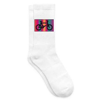 FAHRRAD - Tennissocken - Weiß - Rechts