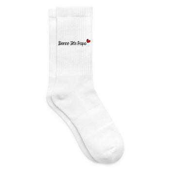 FROHER VATERTAG. PAPA. VATERTAG - Tennissocken - Weiß - Rechts