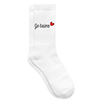 HAPPY FATHER'S DAY. DAD. FATHER'S DAY. FATHER - Tennis socks - white - Right
