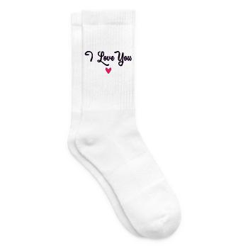 MUTTERTAG. SCHÖNEN MUTTERTAG. MAMA - Tennissocken - Weiß - Rechts