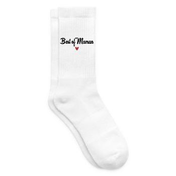 MAMA. MUTTERTAG. SCHÖNEN MUTTERTAG - Tennissocken - Weiß - Rechts