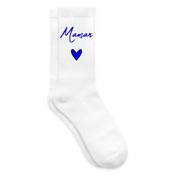 MUTTERTAG. SCHÖNEN MUTTERTAG. MAMA - Tennissocken - Weiß - Rechts