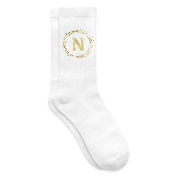 N - Tennissocken - Weiß - Rechts