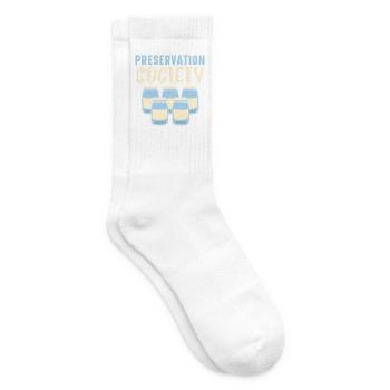 Konservierungsgesellschaft Konservieren von Lebens - Tennissocken - Weiß - Rechts