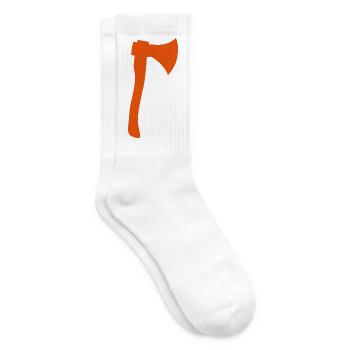 Pirat Klassenzeichen - Tennissocken - Weiß - Rechts