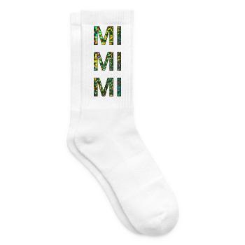 mimimi glitter - Tennissocken - Weiß - Rechts