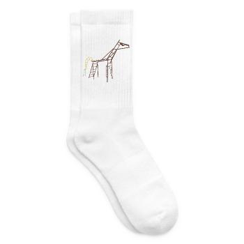Gdansker Pferd - Tennissocken - Weiß - Rechts