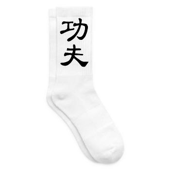 kung fu - Tennissocken - Weiß - Rechts