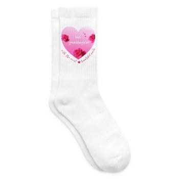 best granddaughter - Tennissocken - Weiß - Rechts