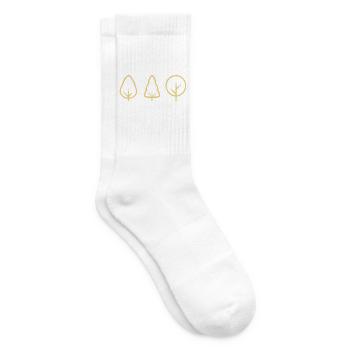 Icon Wald - Tennissocken - Weiß - Rechts