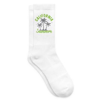 California Summer USA Bundesstaat Amerika Kaliforn - Tennissocken - Weiß - Rechts