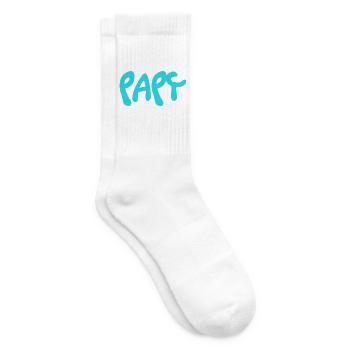 OPA. VATERTAG. FROHER VATERTAG. ICH LIEBE DICH. - Tennissocken - Weiß - Rechts