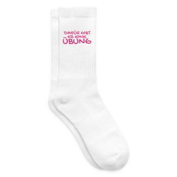 Physiotherapie Physiotherapeut Arbeit Geschenk - Tennissocken - Weiß - Rechts