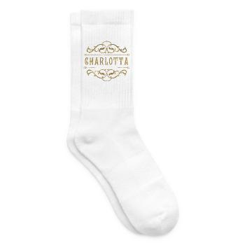 Charlotta gold - Tennissocken - Weiß - Rechts
