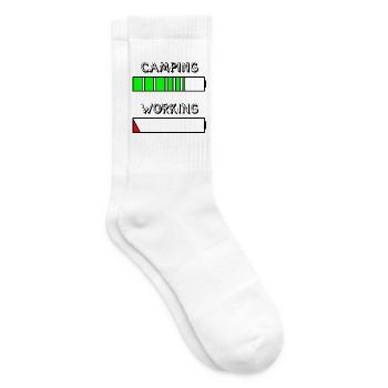camping reloading - Tennissocken - Weiß - Rechts