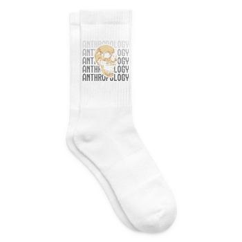 Anthropologielehrer Wissenschaft Anthropologe - Tennissocken - Weiß - Rechts