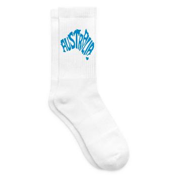 Australiien Australia - Tennissocken - Weiß - Rechts