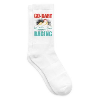 GoKart Racing Vintage - Tennissocken - Weiß - Rechts