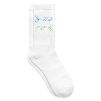 Parkour Freies Laufen Traceur Freestyle Sport - Tennissocken - Weiß - Rechts