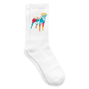 Furchtloser Hirtenhund Anatoliens - Tennissocken - Weiß - Rechts