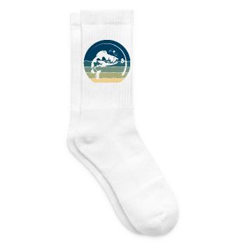 Angler Angeln - Tennissocken - Weiß - Rechts