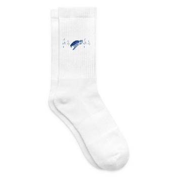 Heartbeat Schildkröte - Tennissocken - Weiß - Rechts