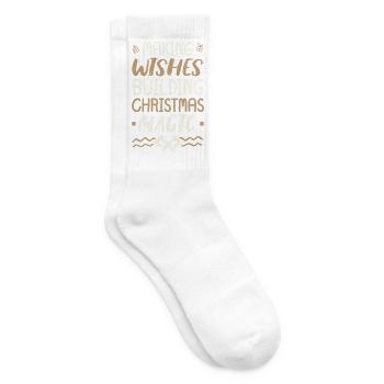 Haben Sie eine Holly Jolly Checkup Dental Weihnach - Tennissocken - Weiß - Rechts
