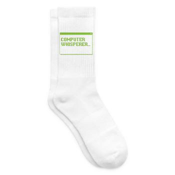 Computer Whisperer Information Technology - Tennissocken - Weiß - Rechts